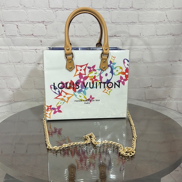 Louis Vuitton Handbags - LOUIS VUITTON limited edition gift bag wrapped in clear PVC into a crossbody bag
